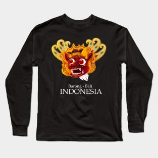 Barong from Bali, Indonesia by Xoalsohanifa Long Sleeve T-Shirt